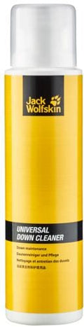 Dunevaskemiddel Universal Down Cleaner 300 ml - Jack Wolfskin flaske forfra