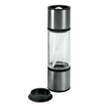 Duo salt- og krydderkvern 20 cm rustfritt stål keramikk Metaltex forfra