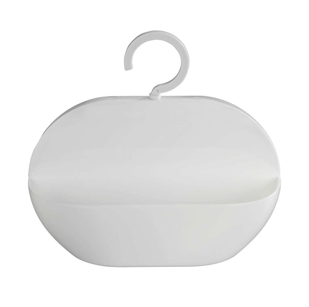 Dusjkaddy Cocktail hvit 9x26x23 cm i plast fra Wenko