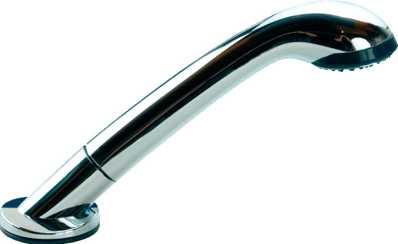 Dusjsett Julia med dreibar holder og 1,5 m metallslange fra Reich montert