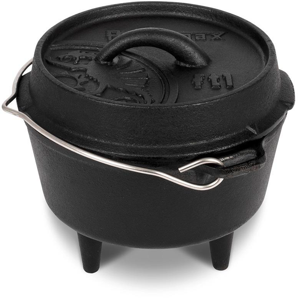 Dutch oven ft1 støpejern 0,93 l - Petromax forfra