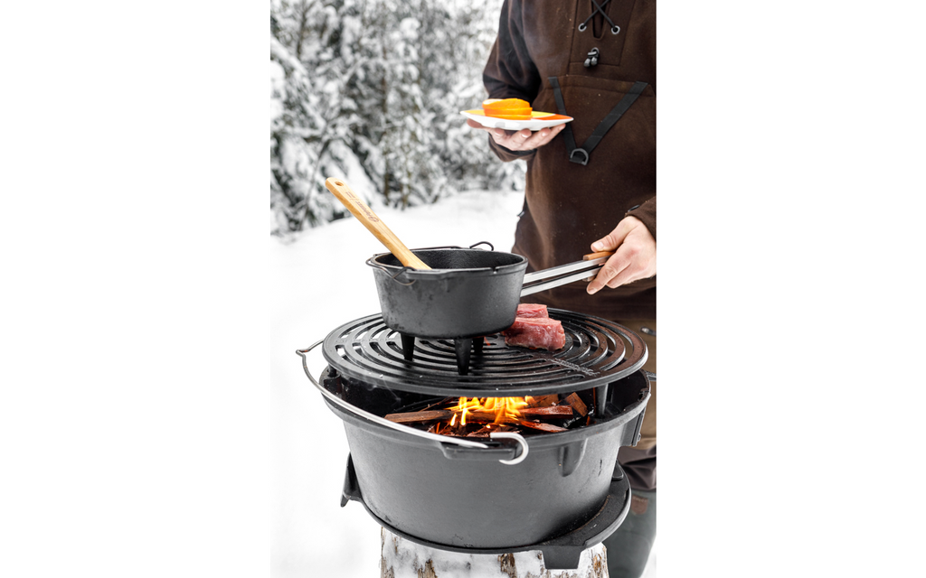 Dutch oven ft1 støpejern 0,93 l - Petromax detalj av håndtak