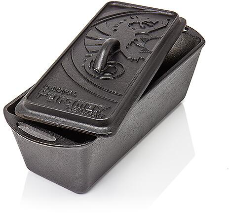 Dutch Oven K4 kasseform støpejern 2,4 liter forfra
