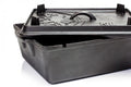 Dutch Oven K8 kasseform støpejern 5,5 liter forfra