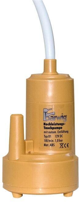 Dykkpumpe Kraftprotz 12V 18 lmin 1 bar 260 g fra Barwig