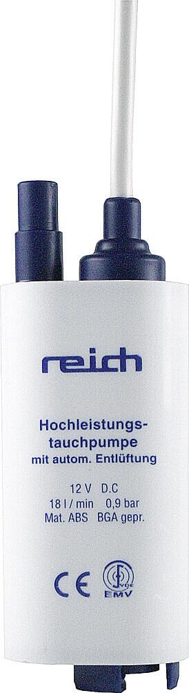 Dykkvannpumpe 18 l min 0 9 bar 12V - Reich forfra