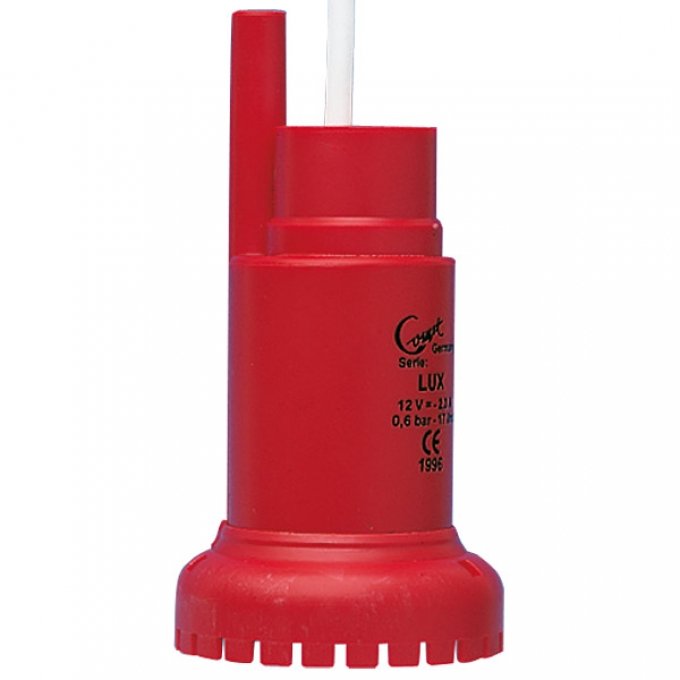 Dykkvannpumpe Lux 12V 0,6 bar 15 l min - Comet for mobil vannforsyning