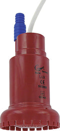 Dykkvannpumpe Lux 12V, 15 l/min, 0,65 bar med sil og utlufting for campingbruk
