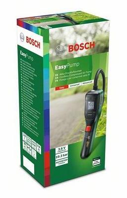 EasyPump trådløs trykkluftpumpe Bosch ergonomisk design