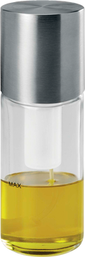 Eddik- og oljespray 70 ml glass og rustfritt stål - Metaltex forfra