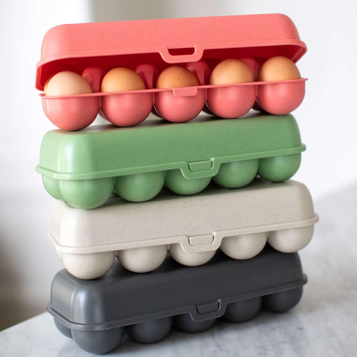 Eggboks Eggs To Go for 10 egg, detalj av clipverschluss