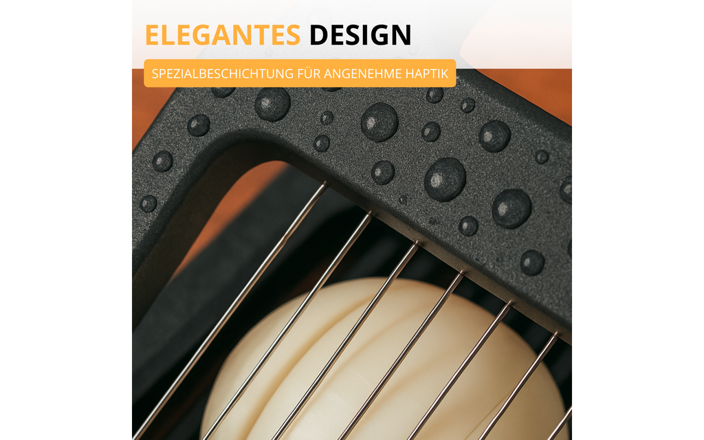 Montert Eggdeler Duplex Black Edition aluminium/rustfritt stål - Westmark i bruk
