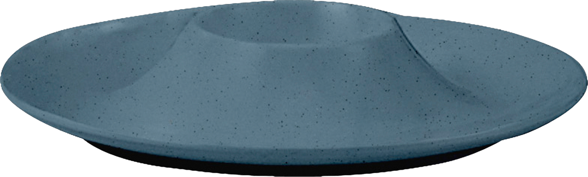 Eggeglass DOLOMIT denim melamin Ø 13 cm for campingbruk
