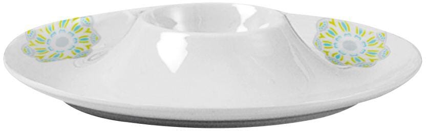 Eggeglass Sandhya melamin 12,5 cm med antiskli sett forfra