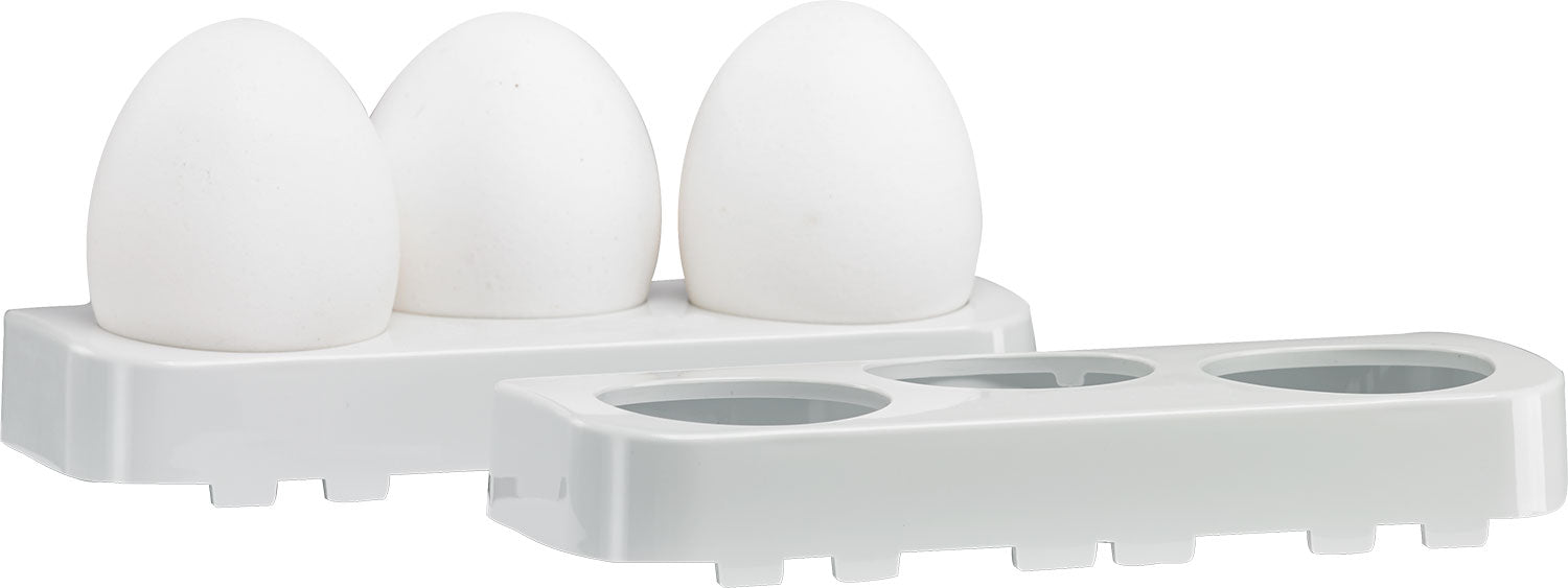 Eggholder for kjøleskap serie 4, 6 og 7, plass til 6 egg - Dometic forfra