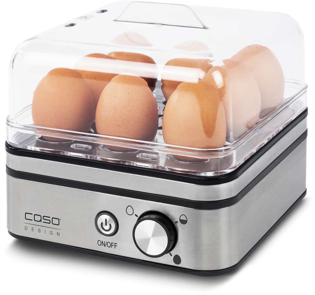 Eggkoker E9 for opptil 8 egg med posjereinnlegg foran