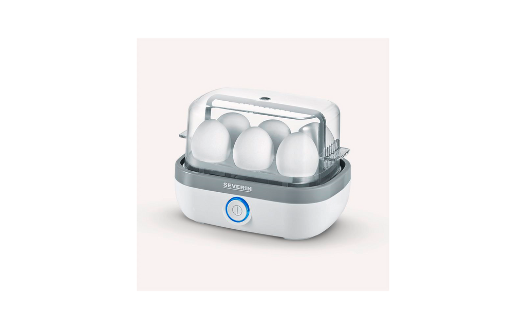 Nærbilde av sidehåndtak på Eggkoker EK 3164 med tidskontroll