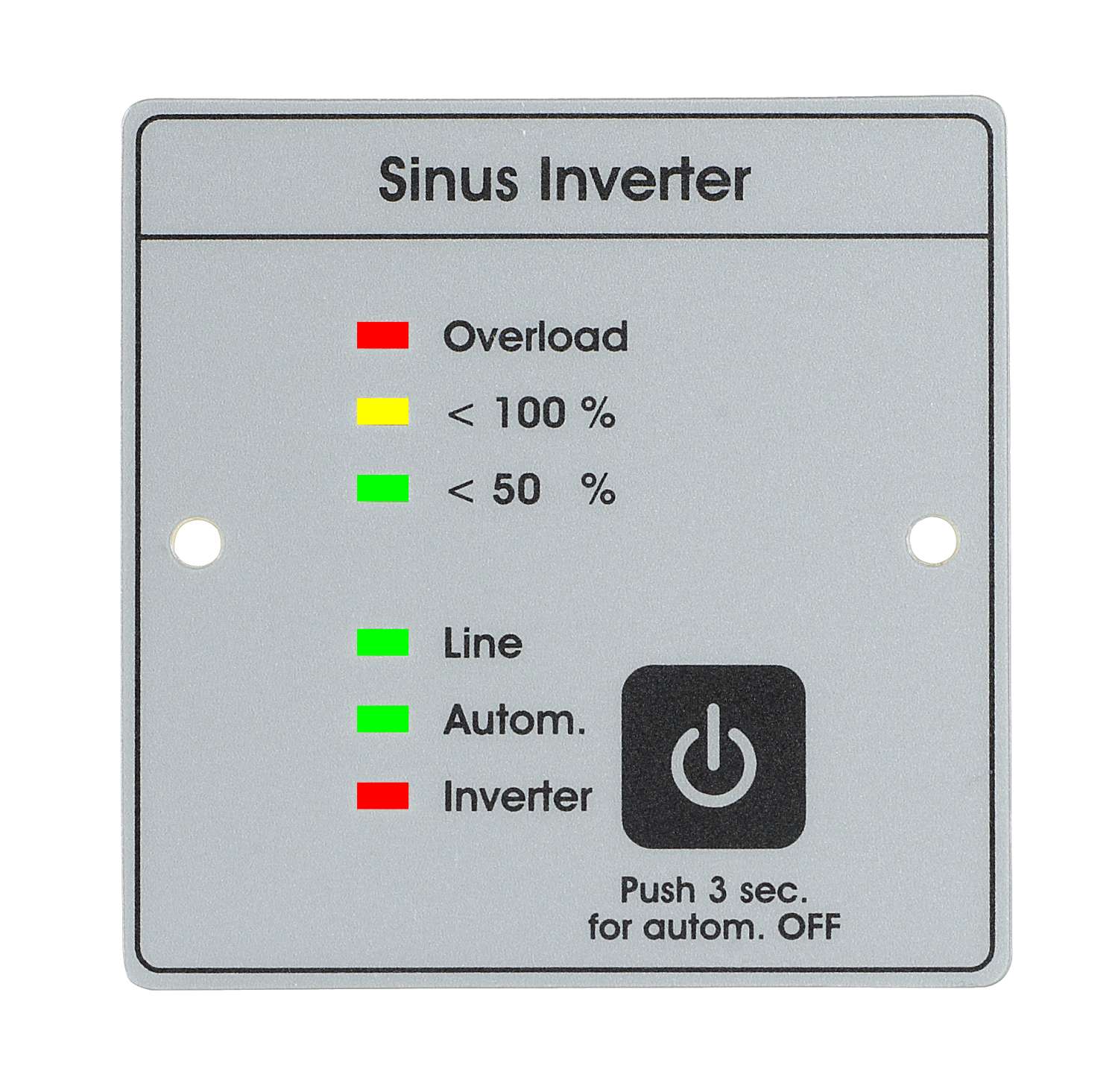 Ekstra fjernkontroll for sinus-inverter SMI med 5m kabel fra Votronic