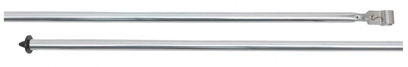 Ekstra stang for fortelt aluminium 170-260 cm 25 mm - Brunner for stabilisering