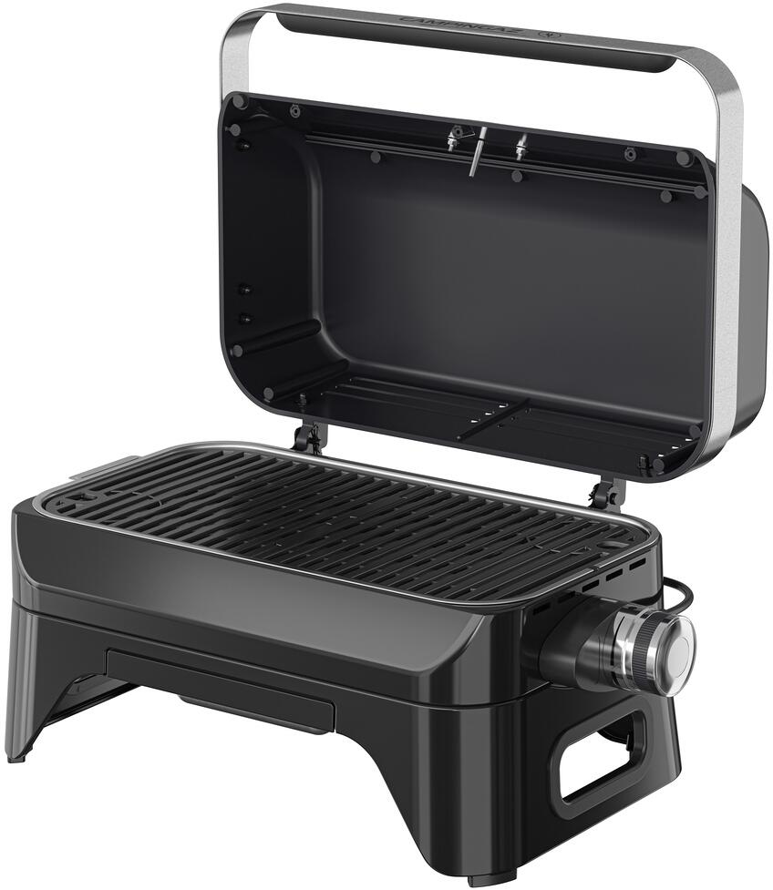 Elektrisk bordgrill Attitude 2go 2000W emaljert støpejern bakside
