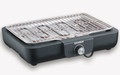 Elektrisk bordgrill PG 8554 med grillrist fra fronten