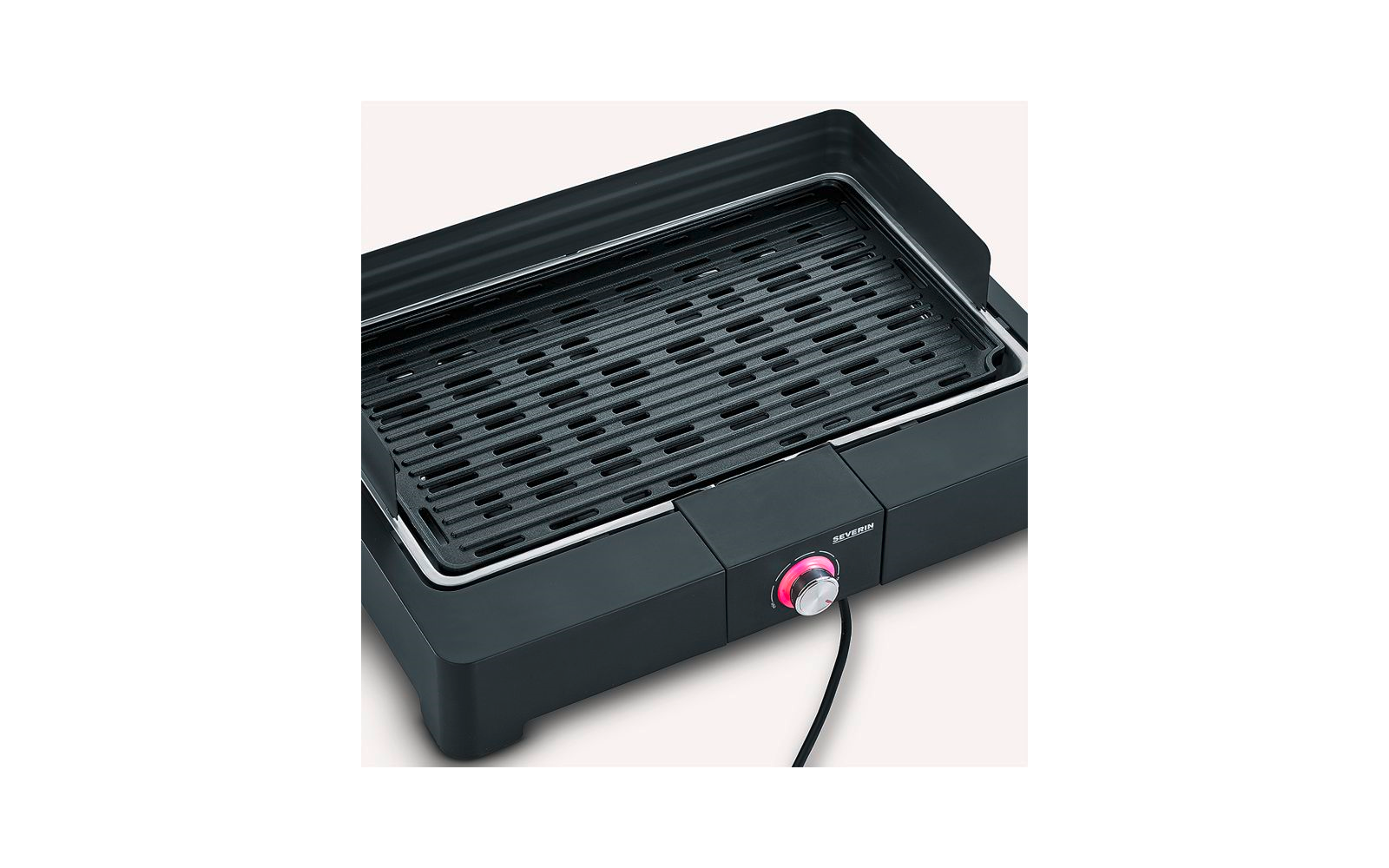 Elektrisk bordgrill PG 8567 med aluminiums grillplate bakside
