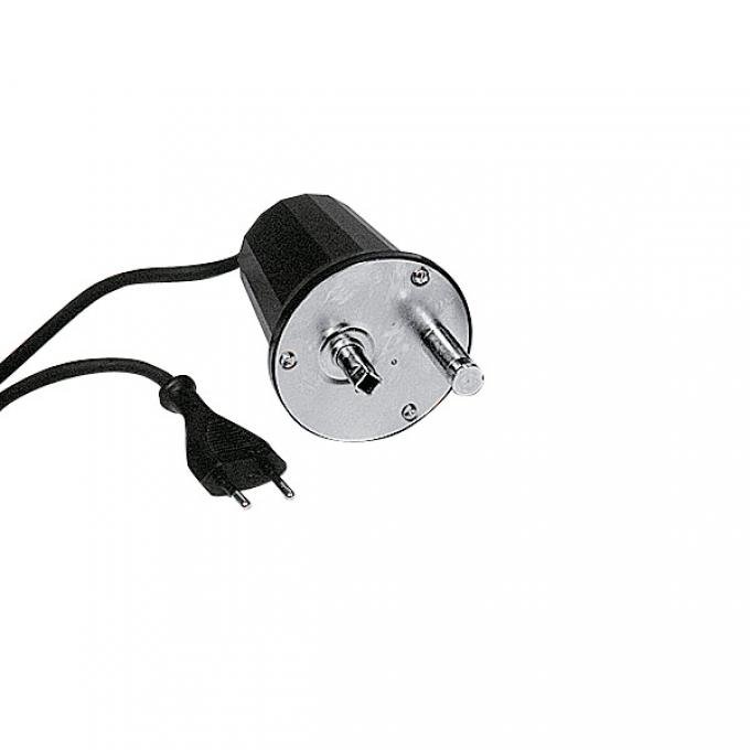 Elektrisk grillmotor 230 V for 6,5 mm firkantspyd - TGO forfra