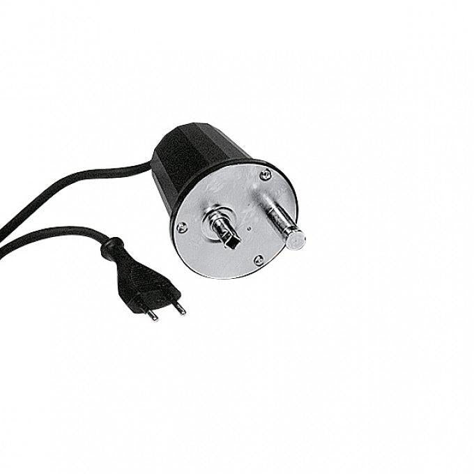 Elektrisk grillmotor 230V for grillspyd med 6,5 mm firkant 4W - TGO forfra