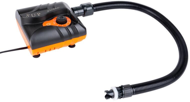 Elektrisk høytrykks luftpumpe 12V 16 PSI for telt og båt - Camp4 forfra