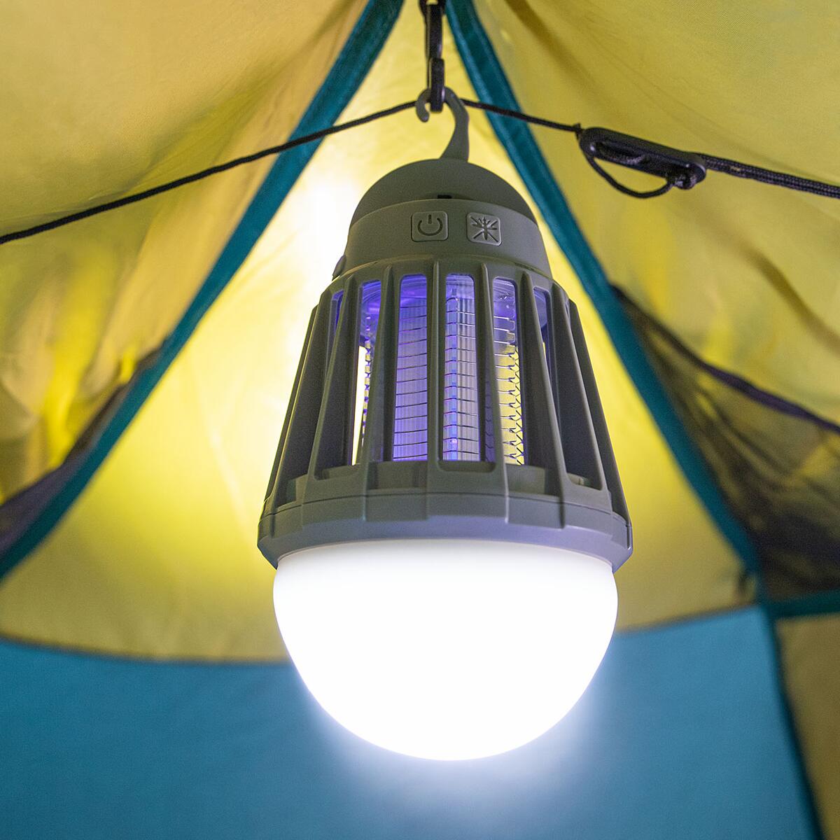 Elektrisk insektlampe MosquitoVolt 3-i-1, 180 lm, USB - Alca