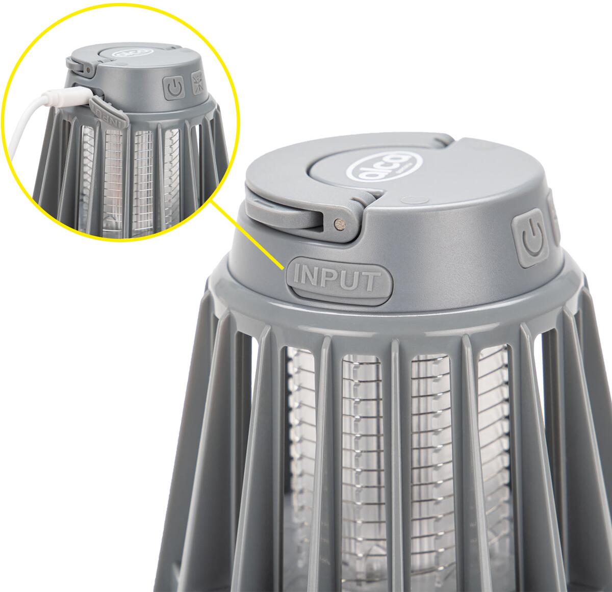 Elektrisk insektlampe MosquitoVolt 3-i-1, 180 lm, USB - Alca