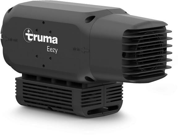 Elektrisk keramisk varmeovn Eezy 900W svart forfra