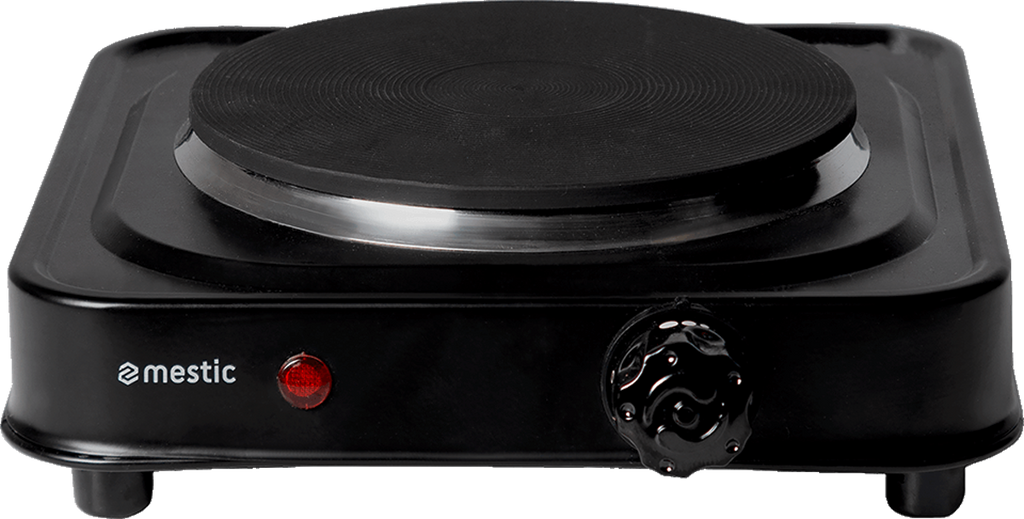 Elektrisk kokeplate MKT-120 750 W svart - Mestic forfra