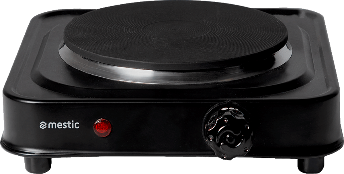 Elektrisk kokeplate MKT-120 750 W svart - Mestic forfra