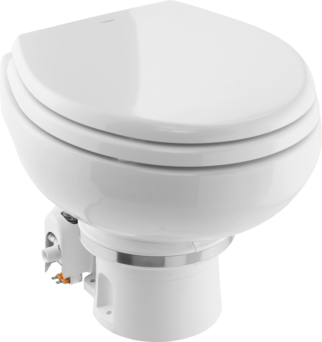 Elektrisk kverntoalett MasterFlush MF 7120 hvit forfra