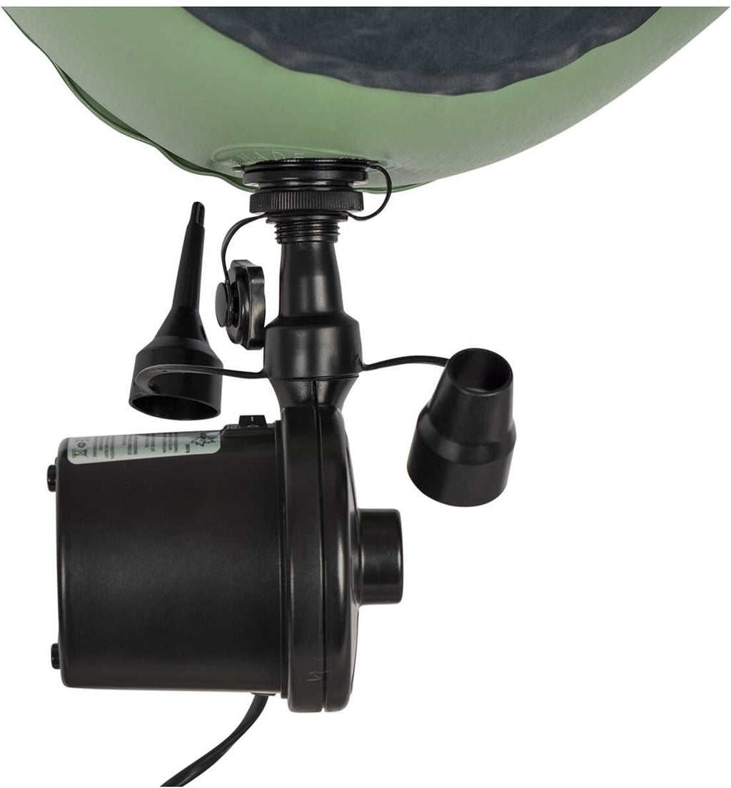 Elektrisk luftpumpe 12V 230V 230 l min Bo-Camp sideprofil