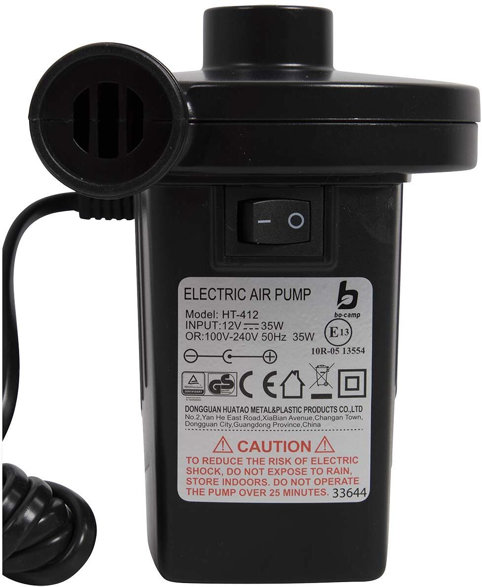 Elektrisk luftpumpe 12V 230V 230 l min Bo-Camp oppbevaring