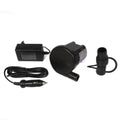 Elektrisk luftpumpe 12V/230V med oppblåsing og utlufting - Travellife forfra