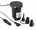 Elektrisk luftpumpe 12V/24V med biladapter fra Trigano