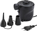 Elektrisk luftpumpe 230V 140W med 3 adaptere - High Peak forfra