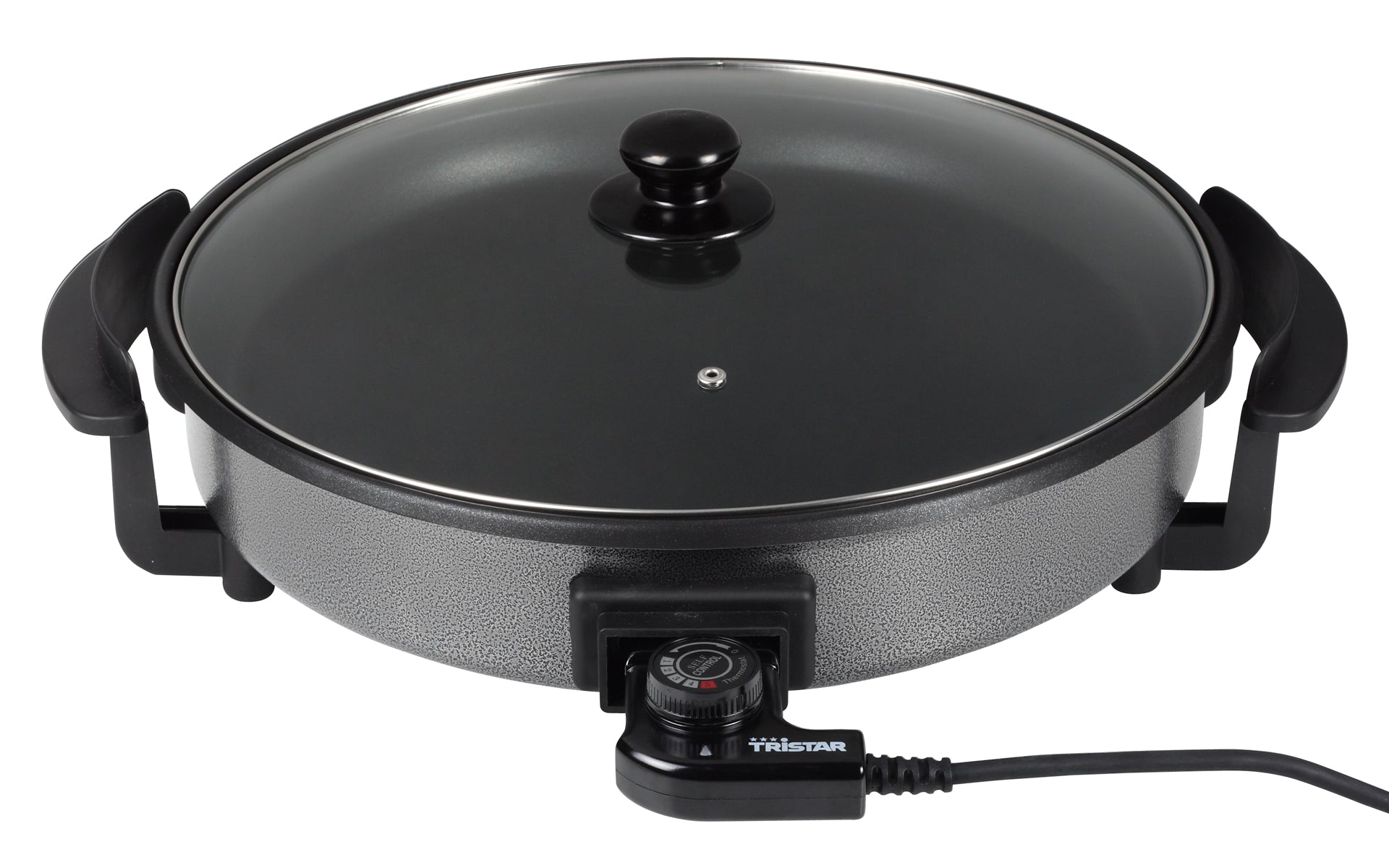 Elektrisk multifunksjonspanne 40 cm 1500 W med lokk - Tristar for effektiv matlaging