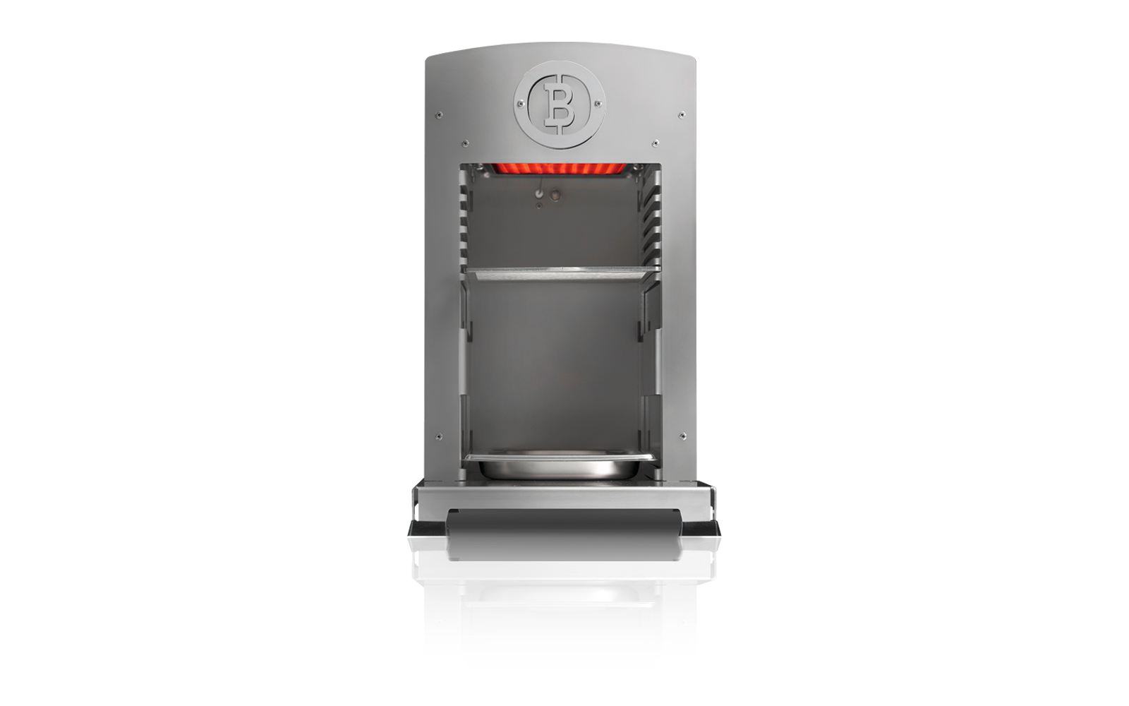 Elektrisk overvarmegrill E-Beefer Pro bakside