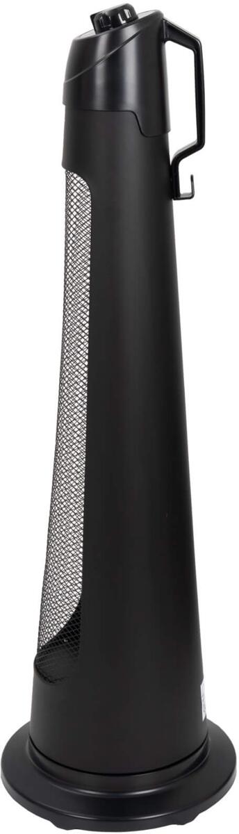 Elektrisk terrassevarmer Q-Tower 1200, bakside
