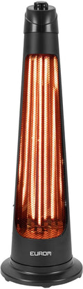 Elektrisk terrassevarmer Q-Tower 1200, forfra