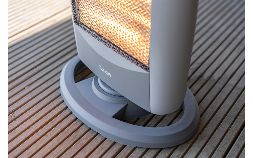 Elektrisk varmestråler Safe-t-Shine 1200 Compact 3 trinn i bruk
