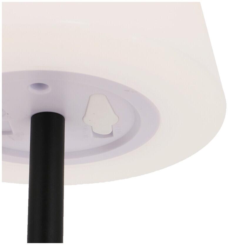 Elin oppladbar bordlampe dimmbar høydejusterbar 90 lm med USB-C ladekabel