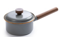 Emaljegryte saucepan stone grey 1,83 l - Barebones for campingmatlaging