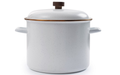 Emaljegryte stock pot 7,75 l egg shell fra Barebones for utendørs og innendørs bruk