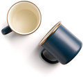 Emaljekoppesett 2-delt Enamel 2-Tone 500 ml blå fra Barebones