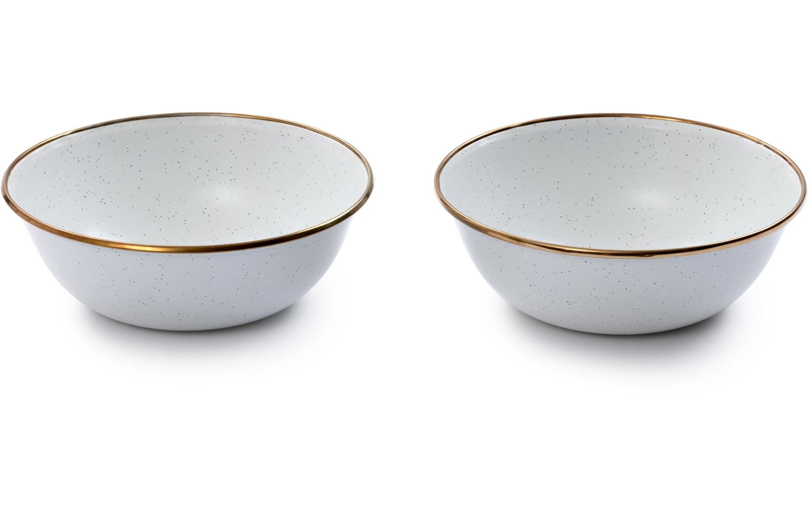 Emaljert bolle sett 2-deler egg shell, 185 g - Barebones